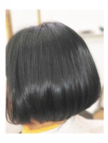 ヘアー リ ミックス(HAIR Re-MIX)&nbsp;ネープラインを少しUpさせ..粋なボブスタイルに♪