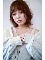 レニーバイエース(LANY by ACE)&nbsp;【LANY 横浜】ウェーブボブ×ナチュラルブラウン