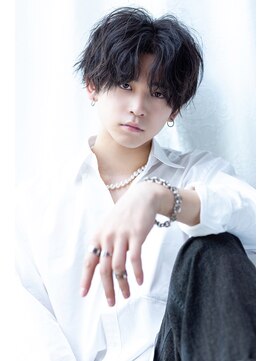 リップスヘアー 銀座(LIPPS hair) 漂う色気センターパート