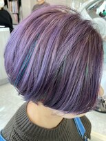 ル サロン リーカ 高見ノ里駅前本店(Le’Salon RYiCA) クールショートボブルフ