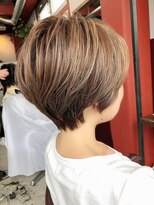 ルーファス 恵比寿 渋谷(Ruufus)&nbsp;白髪ぼかしハイライトベージュ【Ruufus恵比寿渋谷】3157a