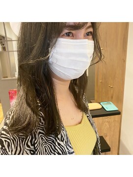 アルマヘアー(Alma hair by murasaki) ◎韓国風レイヤーにアッシュグレー◎