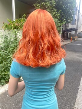 シェリエ(Cherie) オレンジカラー/ハイトーンオレンジ/オレンジヘア