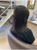 《見附　今町》伸ばしかけストレート　ミディ