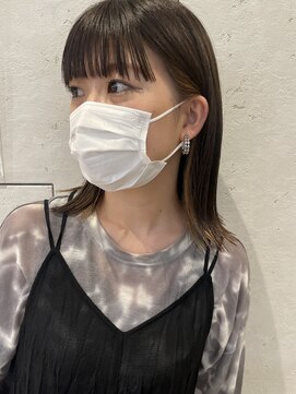 ロンドプランタン 恵比寿(Lond Printemps) ＊インナーカラーとワイドバングでお洒落ヘア♪