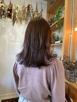 イング(ing) pink brown × layer