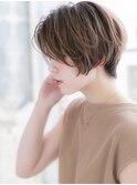 ★大人ハイライトリラクシーマニッシュショート20代30代40代★9