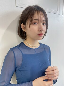 エレン 池袋(ElEn.) ストレート韓国ボブ/エレン池袋/小顔カット/髪質改善