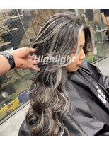 ラフ(LAFF)&nbsp;#バレイヤージュ#グレージュカラー#ボブウルフ#ココアベージュ