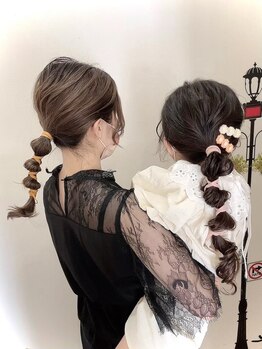 クレーチェ(CRECE)の写真/【完全個室あり】経験豊富なスタイリストが悩みを活かした大人可愛いstyleをご提案♪丁寧な施術に定評◎