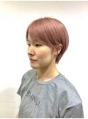 【BelleCoupes】ハイトーンピンク ショートヘア