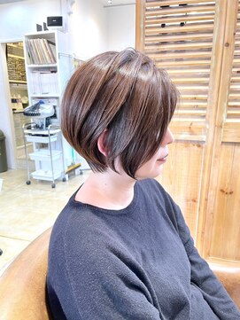 ボタニカル(BOTANICAL) 小顔ボブ髪質改善艶髪ショートボブ30代40代50代