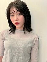 チャンチ(chanch) 暗髪ストレート ストレートヘアー