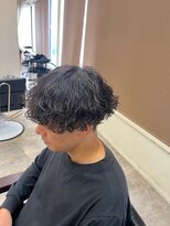 ナンバー エミライ 溝の口(N° emirai) 爽やかツーブロック刈り上げ束感アップバング