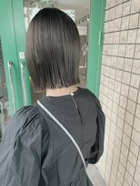 グロウウィング(GROWING) ぱつっとbob×olive beige color