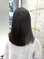 ディジョン(Dijon)&nbsp;韓国顔まわりレイヤーカットグレージュオリーブベージュブラウン