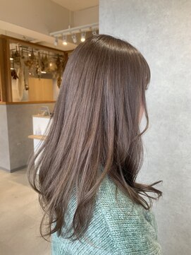 リム(LIM) 【LIM 岐阜】ブリーチオンカラー/ミルクティーベージュ