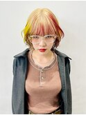 デザインカーリーボブ