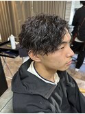 ツイストスパイラルパーマ/札幌メンズショート/札幌メンズパーマ