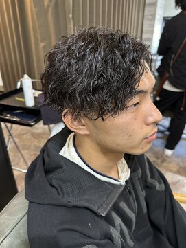 ハルクファースト 札幌(HRK 1st.) ツイストスパイラルパーマ/札幌メンズショート/札幌メンズパーマ