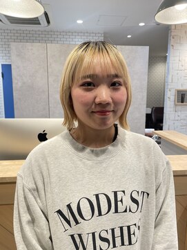 ヘアガーデン オフ(hair garden off) blond×bob