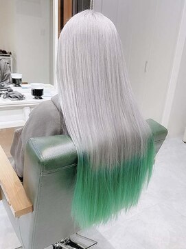 デイズ(days) ねぎカラー☆ブリーチデザインカラー　エンドカラー