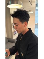 ライリー(riley)&nbsp;メンズスパイキーショート[岡崎.メンズカット.メンズパーマ]