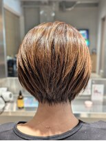 オーガニック リブ 川越(organic+live)&nbsp;20代30代かわいいショートボブ