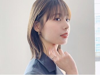 ケーツー 谷町(K-two)の写真/顔周りや全体の量感を計算♪似合わせ骨格補正カット×絶妙カラーで大人の垢抜けヘア*[レイヤーカット/ボブ]