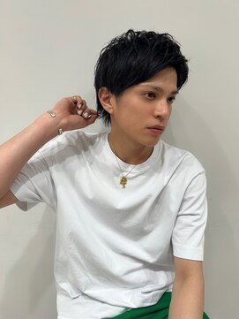 ネイロ 錦糸町(NeiRo) 魅力倍増カールセミディシアーカラーダークアッシュショートヘア