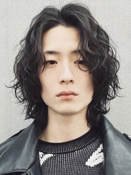 フィフス トウキョウ (fifth TOKYO) 渋谷ツイストスパイラルパーマメンズカットミディアムメンズボブ