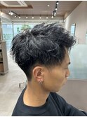 アップバングショート