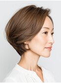 クラゲヘアー/小顔/ココアベージュ/オリーブグレー/川西