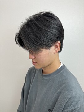 ステージ(STAGE) センターパート　ニュアンスパーマ　本厚木