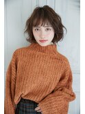 ナチュラル無造作ボブ