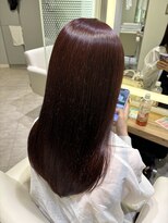 エアー 福岡(AIR)&nbsp;チェリーレッド×大人レイヤーカット