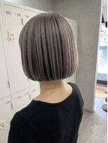 コール ネックス ザ サロン 表参道(COALL nex the salon) 【福島#32】アンブレラカラーグレージュボブ 表参道 韓国
