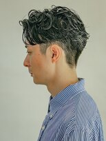 ベンジー 金山店(benji)&nbsp;大人メンズヘア　センターパート　2