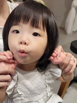 アモナ(amona)&nbsp;キッズカット/子供カット/オン眉/前髪カット/フロントカット