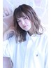 カット+アディクシーカラー+ミルボンサロントリートメント