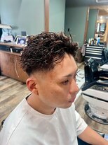 スタンドバーバー 柏(STAND BARBER)&nbsp;リバースセンターパート/ニュアンスパーマ/ダウンバング/柏