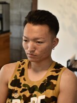 リム メンズヘア(LIM men's hair)&nbsp;漢気フェードワイルドバック【倉敷メンズカット専門店/美容院】