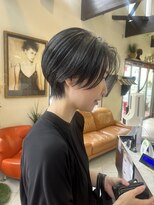 コレットヘア(Colette hair)&nbsp;【ISHIKAWA】ハンサムショート／黒髪ショート／ママ世代