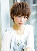 《AFLOATディル裕二朗》ペタンコ解消小顔ショートヘア