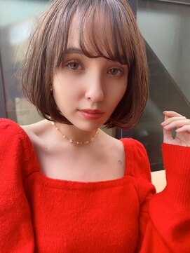 アリエッタ ギンザツー(ARIETTA GINZA2) 大人可愛いBOB/くすみピンク/くすみグレージュ/こっくりカラー