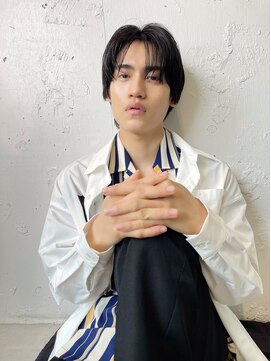 ロミーオム 本厚木(ROMMY. Homme) センターパートマッシュスタイルROMMY.Homme