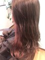アグ ヘアー キアロ 勾当台公園店(Agu hair chiaro)&nbsp;インナーカラー♪ピンク！！かわいい☆