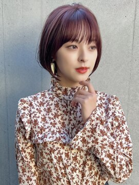 ザ シー 橋本(The C) 30代40代50代◎大人ナチュラルレイヤーショートボブ 表参道 橋本