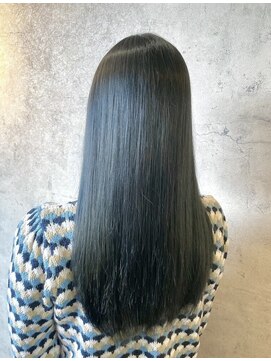 ヘアデザイン ファブロ(hair design FABRO.) サイエンスアクア×ブルージュ♪