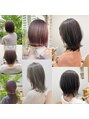 リールヘア 千早店(rire hair) ミディアムアレンジ☆ちょっとのアイロンで一気にかわいく☆